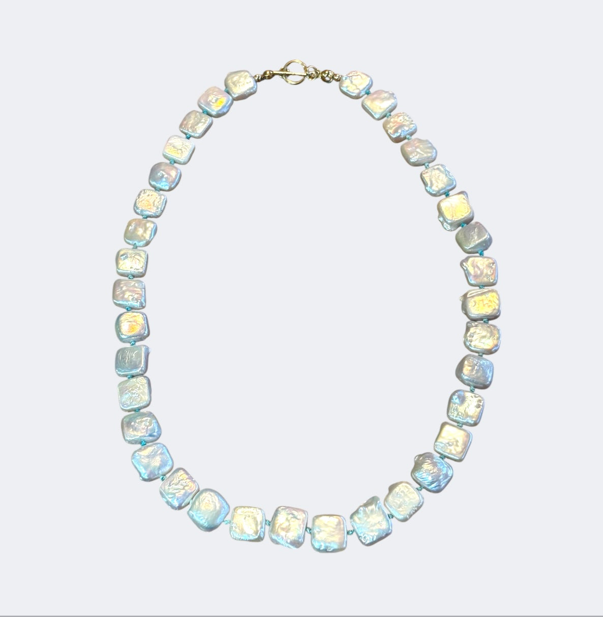 Freshwater Pearl Silk Knotted Necklace