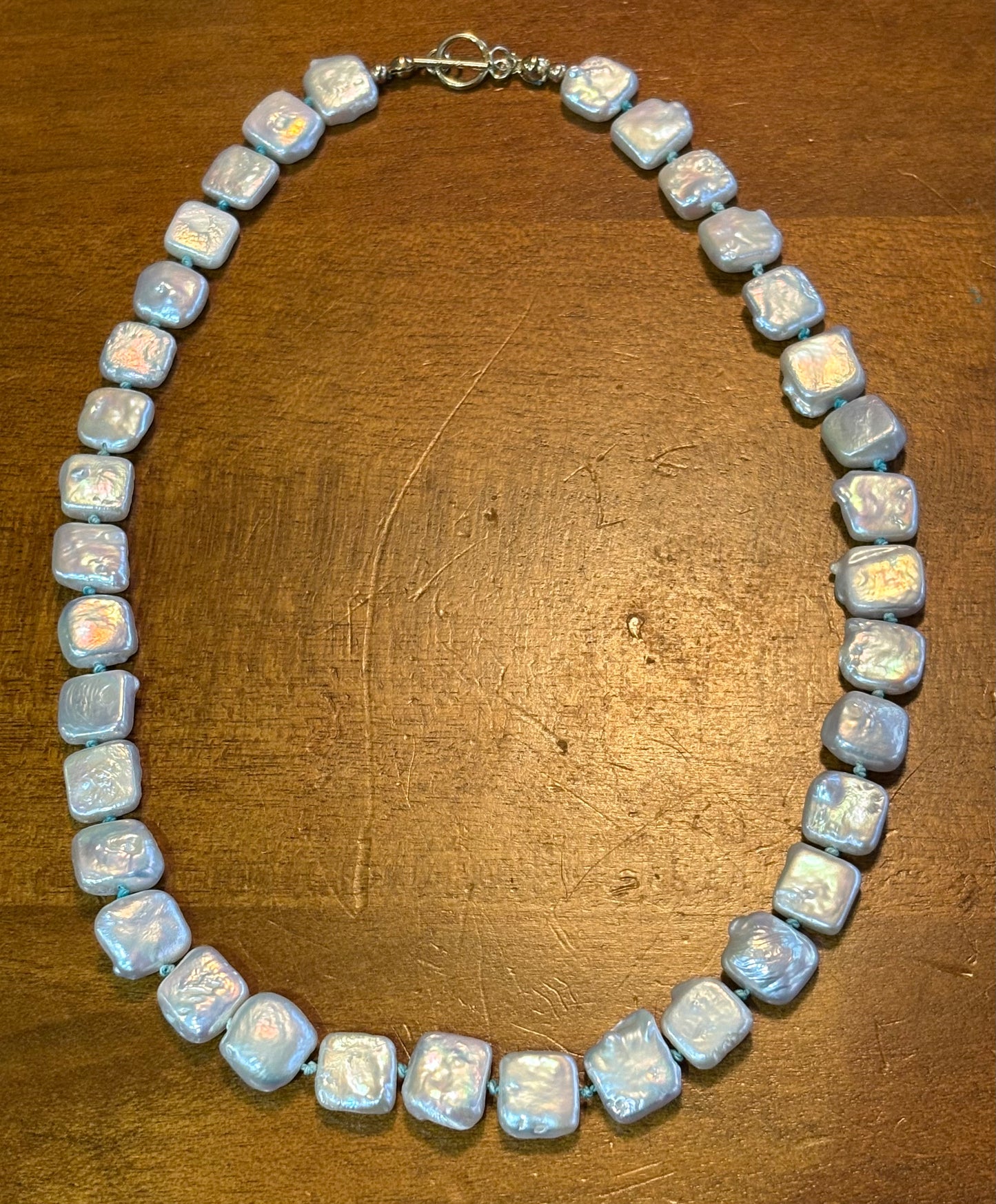 Freshwater Pearl Silk Knotted Necklace