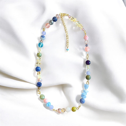 Citrine Link Necklace