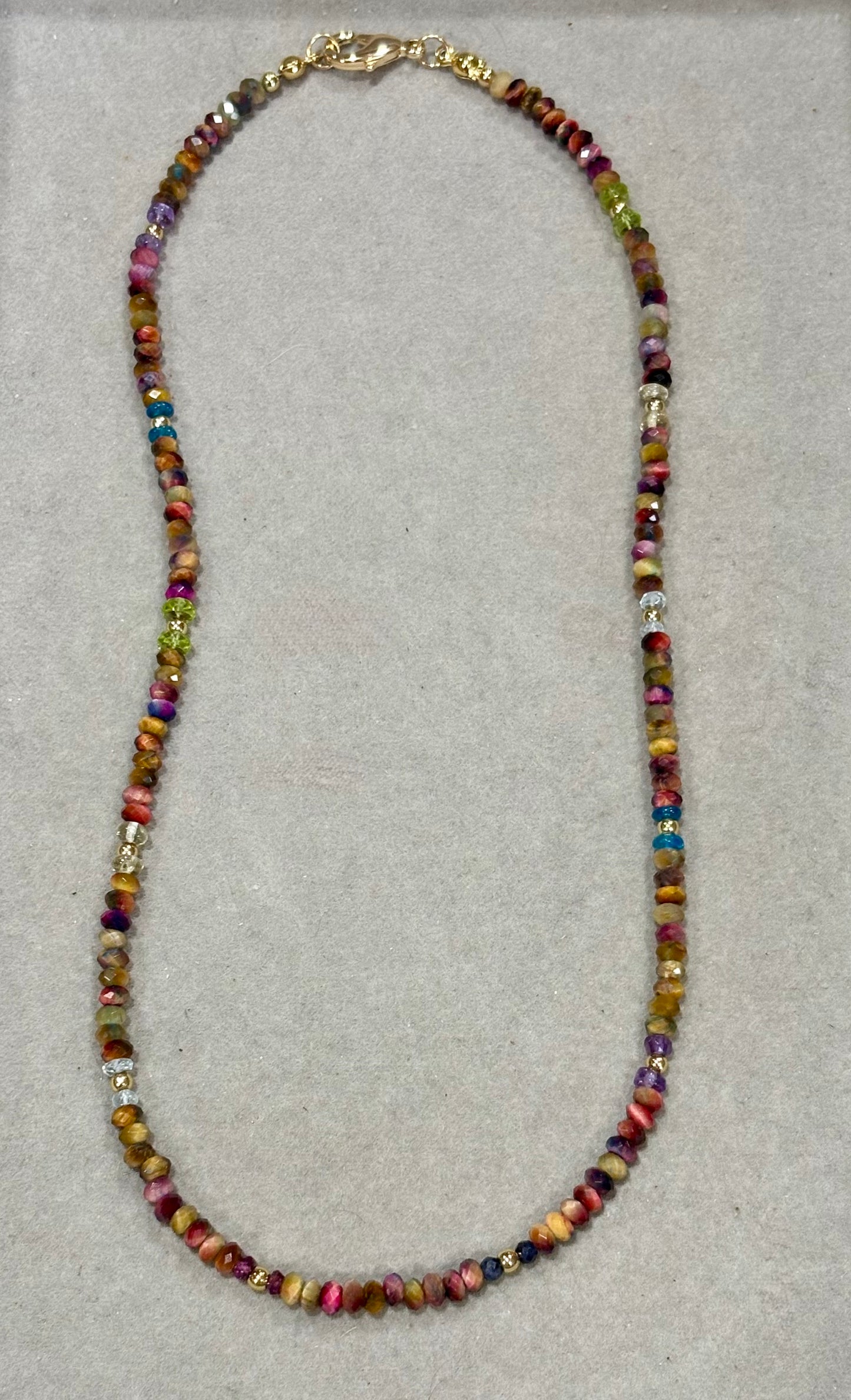 Honey Tigers Eye Necklace