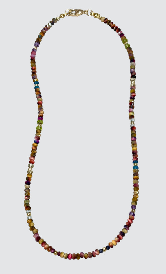 Honey Tigers Eye Necklace