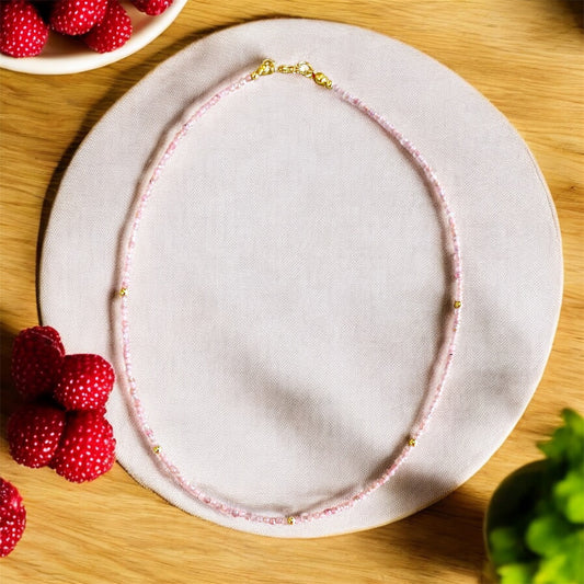 Pink Tourmaline Necklace