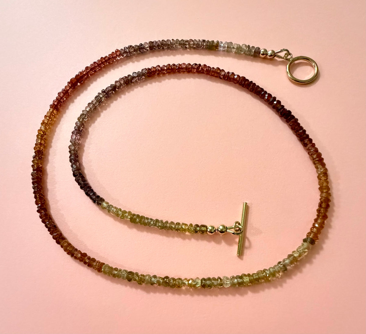 Tundra | Natural Tundra Sapphire Necklace | 14k Gold-Filled