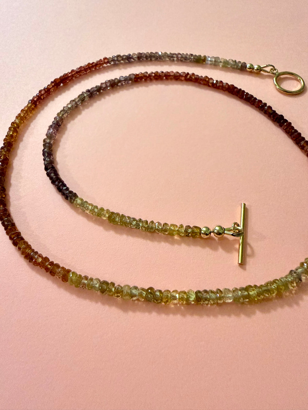 Tundra | Natural Tundra Sapphire Necklace | 14k Gold-Filled