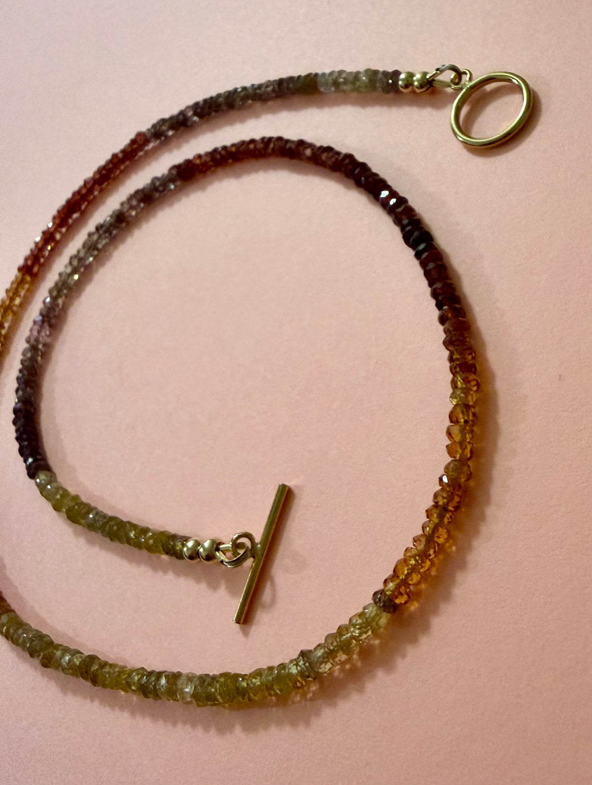 Tundra | Natural Tundra Sapphire Necklace | 14k Gold-Filled