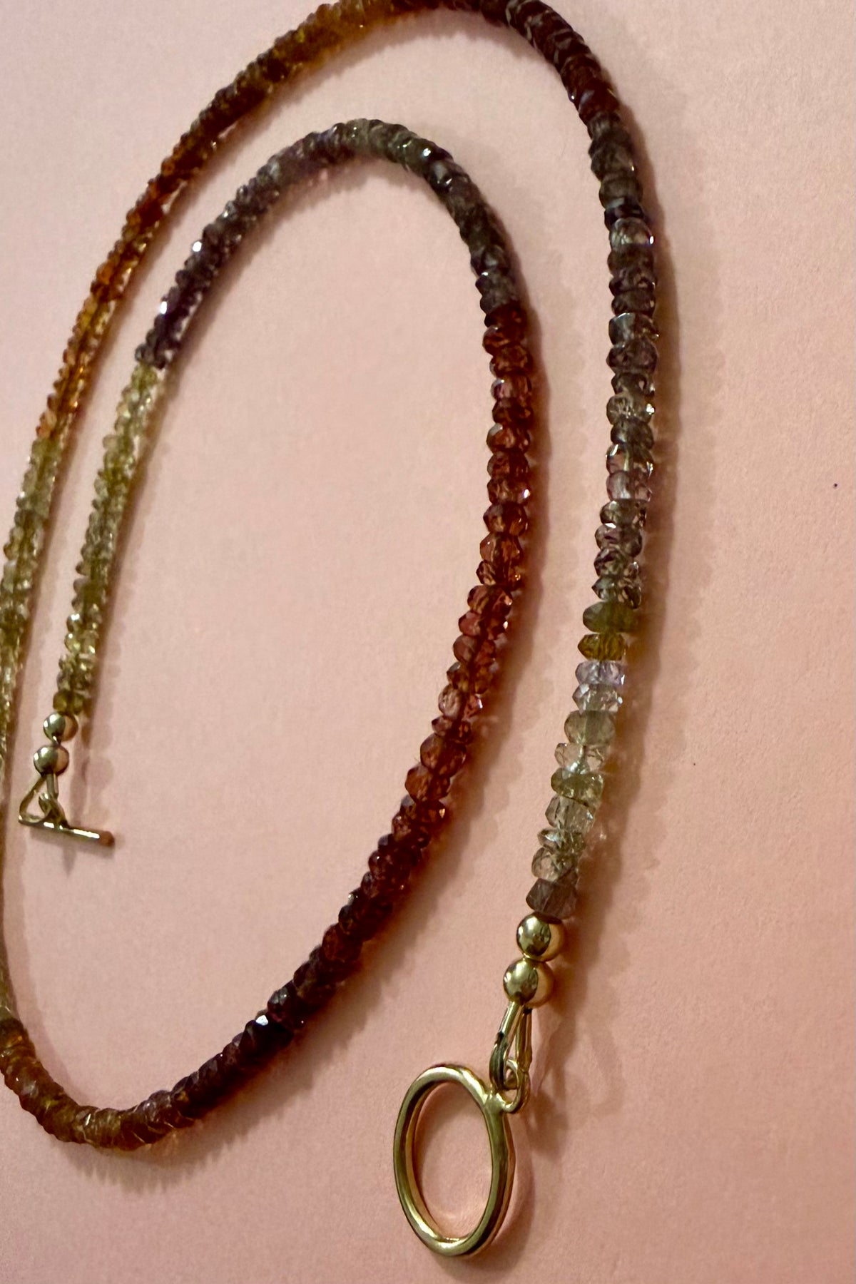 Tundra | Natural Tundra Sapphire Necklace | 14k Gold-Filled