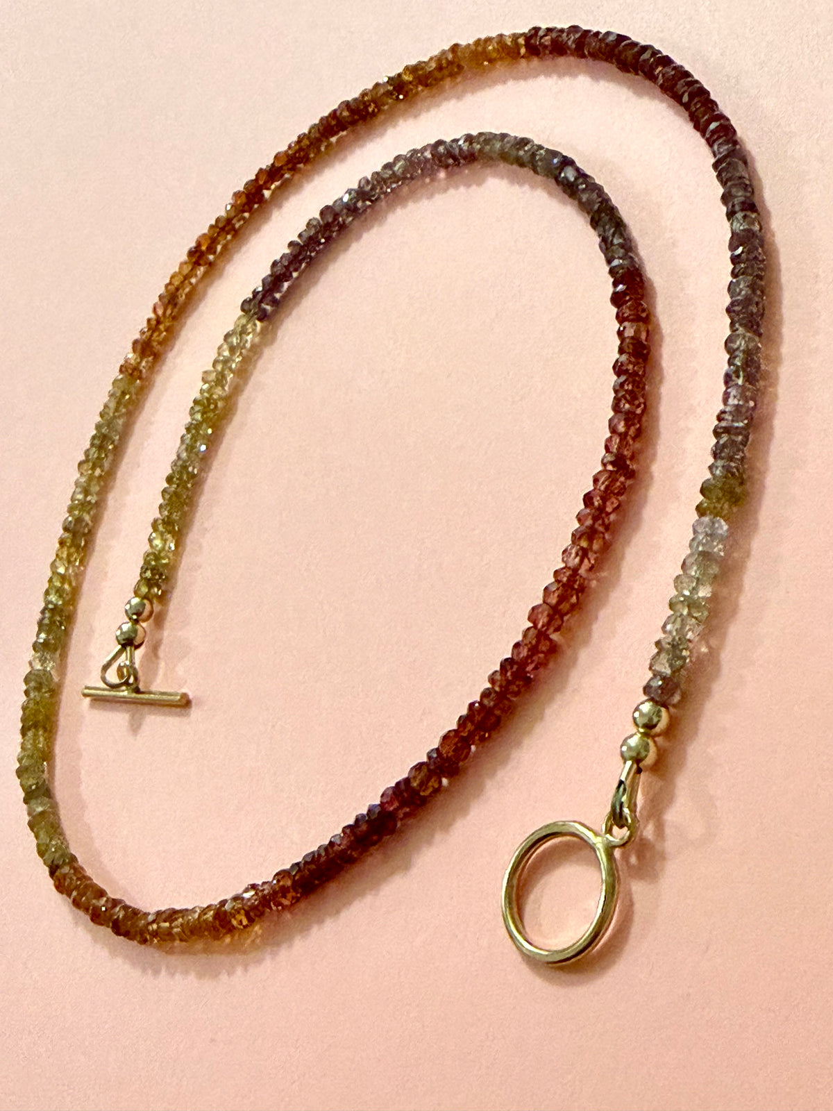 Tundra | Natural Tundra Sapphire Necklace | 14k Gold-Filled