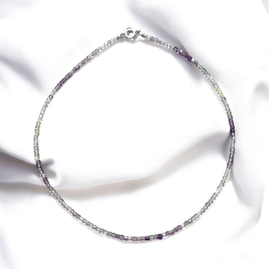 Fluorite Twinkle Necklace