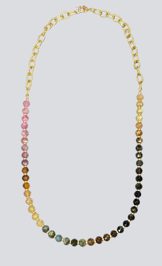 Tourmaline Chain Necklace